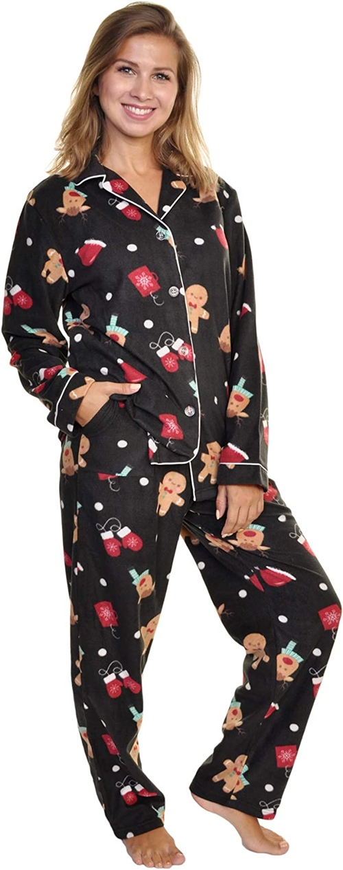 Angelina cozy women's online fleece pajamas